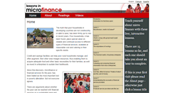 Desktop Screenshot of microfinancelessons.com